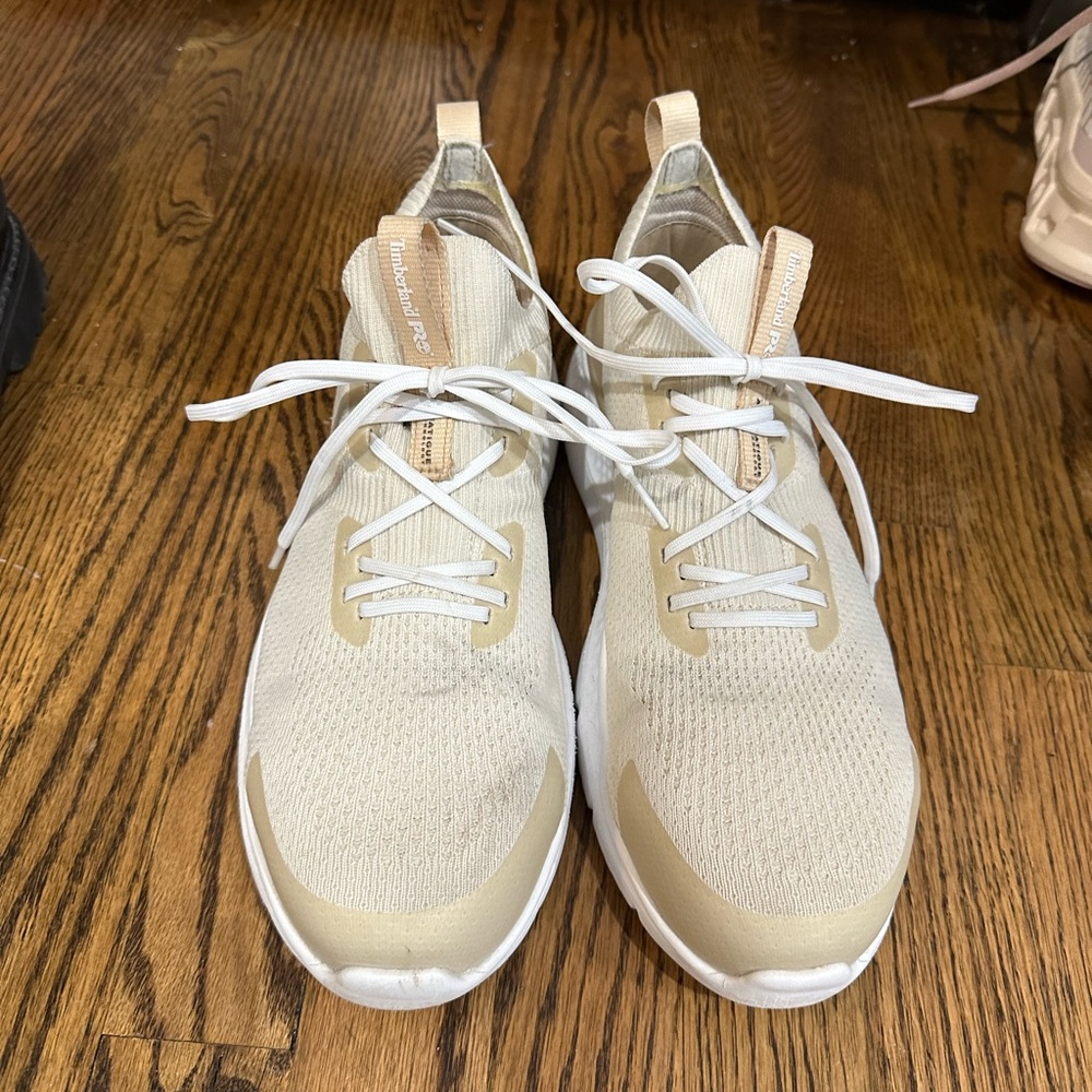 Timberland PRO
Setra Knit Composite Safety Toe 
Color: Beige/Almond
Size: 9